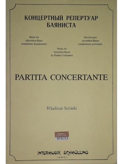 PARTITA CONCERTANTE