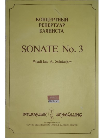 SONATE Nr. 3